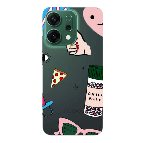 Oppo RENO 14 Chill Transparent Silicone TPU Θήκη